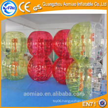 high quality new cord lock inflatable TPU bumper ball